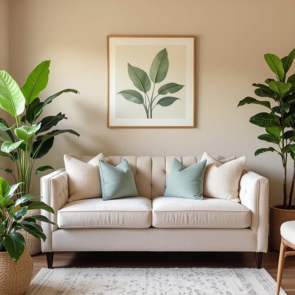 a calming therapy room